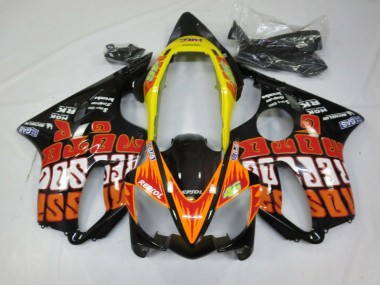 Carena Moto Honda CBR600 F4i 2004-2007 - Giallo Arancia Nero Lucido Rossi Sconto