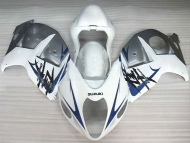 Carena Moto Suzuki GSXR 1300 Hayabusa 1996-2007 - Bianco Argento Blu Sconto