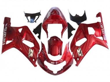 Carena Moto Suzuki GSXR 600 / GSXR 750 2001-2003 - Rosso Chrome Sconto