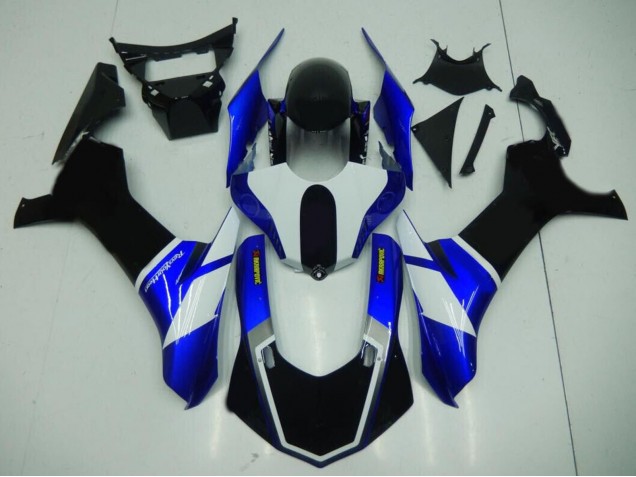 Carena Moto Yamaha YZF 1000 R1 2020-2025 - Blu Bianco Nero