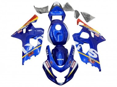 Carena Moto Suzuki GSXR 600 / GSXR 750 2004-2005 - Blu Bianco Giallo Rosso Sconto