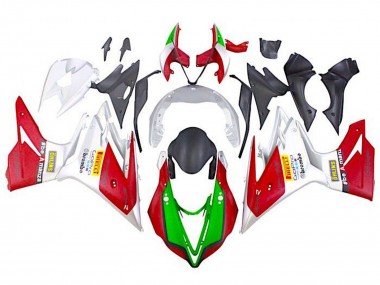 Carena Moto Triumph Daytona 675 Triple 2013-2016 - Bianco Rosso Verde Sconto