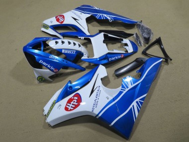 Carena Moto Triumph Daytona 675 Triple 2006-2008 - Bianco Blu Sconto