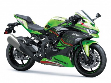 Carena Moto Kawasaki ZX4R ZX-4RR 2019-2025 - Verde Nero Rosso Bianco Sconto