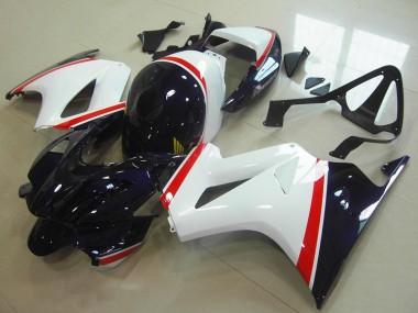 Carena Moto Honda VFR 800 2002-2013 - Bianco Rosso Blu Scuro Sconto