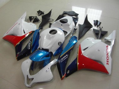 Carena Moto Honda CBR600RR 2009-2012 - Bianco Blu Rosso Nero Lucido Sconto