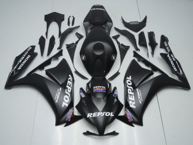 Carena Moto Honda CBR1000RR 2012-2016 - Nero Opaco Bianco Repsol HRC Sconto