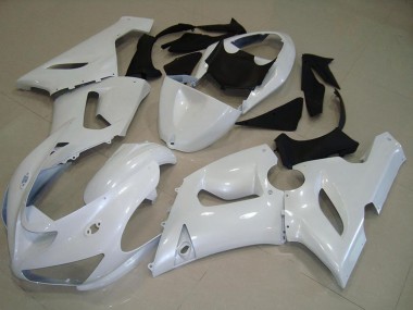 Carena Moto Kawasaki ZX6R 2005-2006 - Bianco Perla Sconto