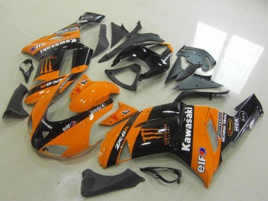Carena Moto Kawasaki ZX6R 2007-2008 - Arancia Mostro Sconto