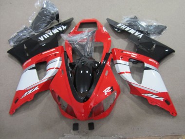 Carena Moto Yamaha YZF R1 1998-1999 - Rosso Bianco Argento Nero Lucido Sconto
