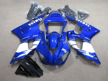 Carena Moto Yamaha YZF R1 1998-1999 - Blu Bianco Decal Sconto