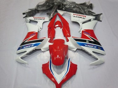 Carena Moto Honda CBR500R 2013-2015 - Bianco Rosso Blu Nero Lucido HRC Sconto