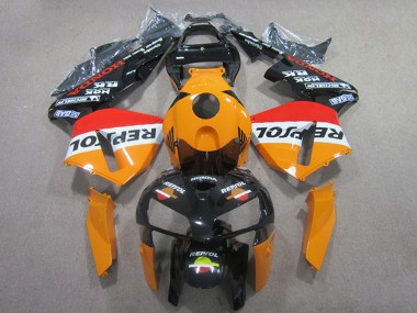 Carena ABS Honda CBR600RR 2005-2006 - Arancia Bianco Rosso Nero Lucido Repsol Sconto