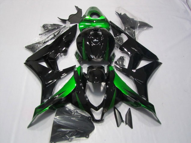 Kit Carena Moto Completo Honda CBR600RR 2007-2008 - Verde Nero Lucido