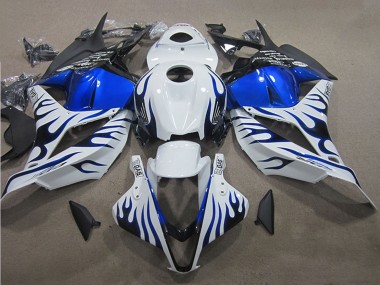 Carena Moto Honda CBR600RR 2009-2012 - Bianco Blu Fiamma Sconto