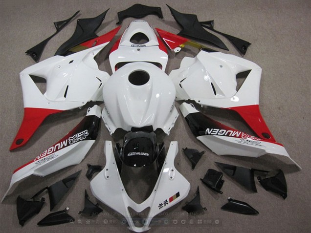 Carena Moto Honda CBR600RR 2009-2012 - Bianco Rosso Nero Lucido Mugen