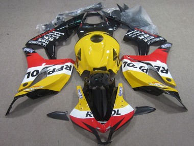Carena Moto Honda CBR1000RR 2004-2005 - Giallo Bianco Rosso Nero Lucido Repsol Sconto