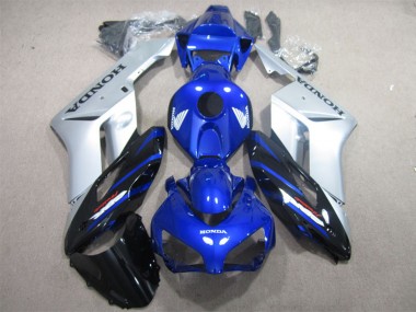 Carena Moto Honda CBR600 F4i 2001-2003 - Argento Blu Nero Lucido Sconto