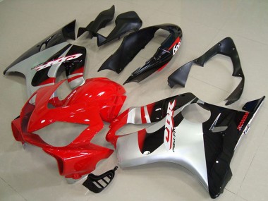 Carena Moto ABS Honda CBR600 F4i 2004-2007 - Argento Rosso Nero Lucido Sconto
