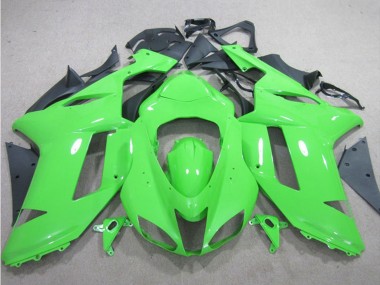 Carena Moto Kawasaki ZX6R 2007-2008 - Verde Sconto