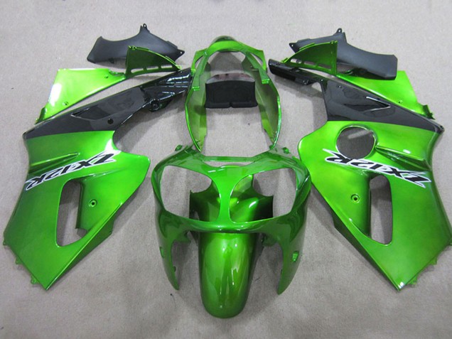 Carena Moto Kawasaki ZX12R 2000-2001 - Verde Nero Opaco