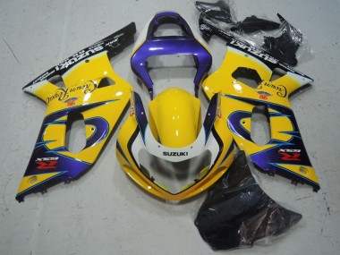 Carena Moto Suzuki GSXR 600 2001-2003 - Giallo Viola Nero Sconto