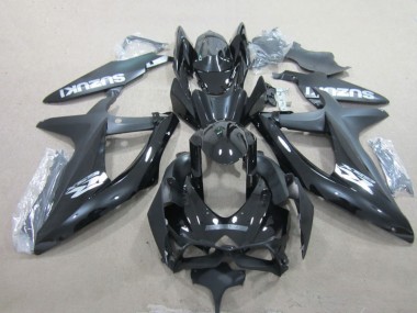 Carena Moto Suzuki GSXR 600 2008-2010 - Nero Lucido Bianco Sconto