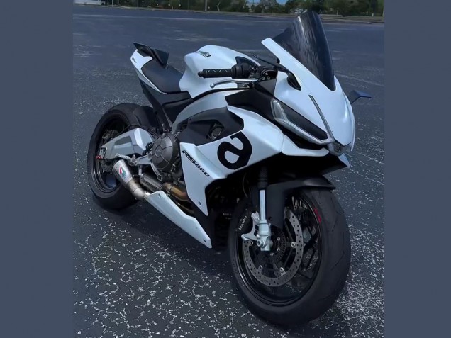 Carena Moto Aprilia RS660 2020-2024 - Bianco