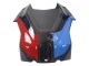 Carena Moto BMW S1000RR 2023-2024 - Blu Rosso Fibra di Carbonio
