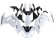 Carena Moto Kawasaki EX650 2012-2016 - Bianco Nero
