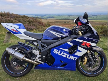 Carena Moto Suzuki GSXR 600 2004-2005 - Blu Bianco Rosso Sconto