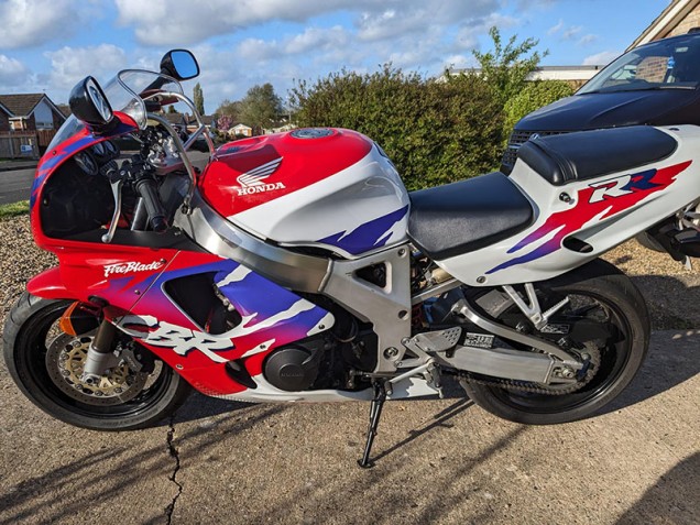 Carena Moto Honda CBR900RR 893 1994-1995 - Rosso Blu Bianco